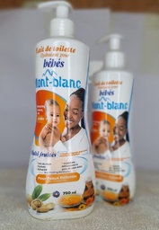 [00350] Lait Mont-Blanc baby à l'huile d'amande douce et aux extraits de calendula 750 ml